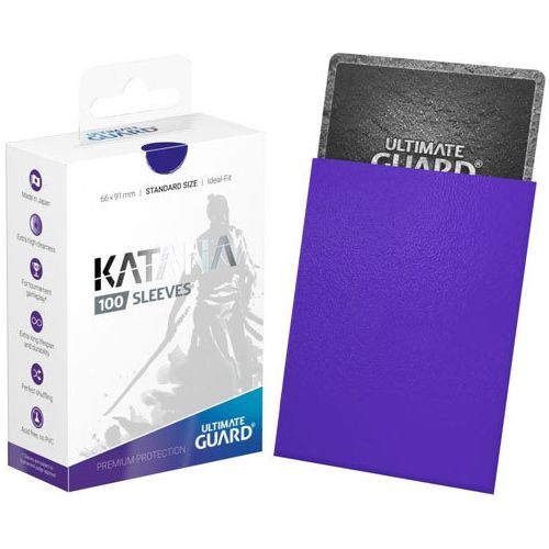 Katana: Blue 100ct Standard Sleeves