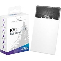 Katana: White 100ct Standard Sleeves