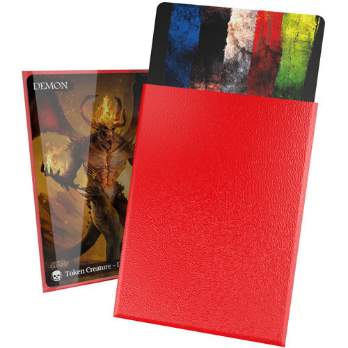 Cortex: Glossy Red 100ct Standard Sleeves