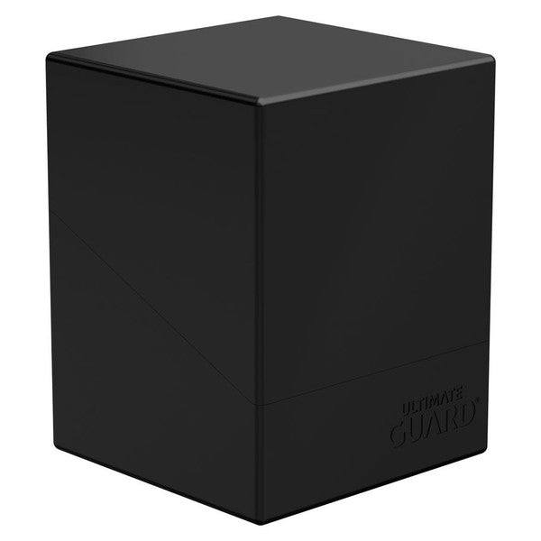 Solid Black Boulder 100+ Deck Box (Pre-Order Restock)