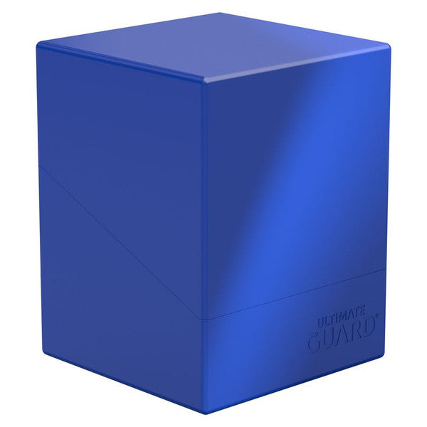 Solid Blue Boulder 100+ Deck Box