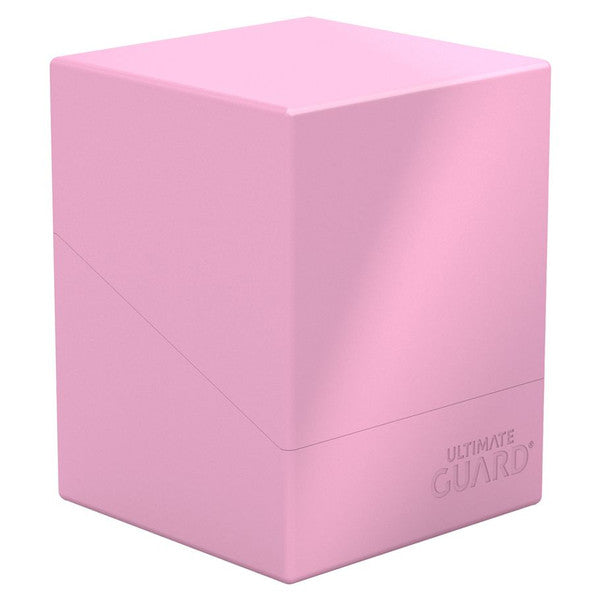 Solid Candy Pink Boulder 100+ Deck Box