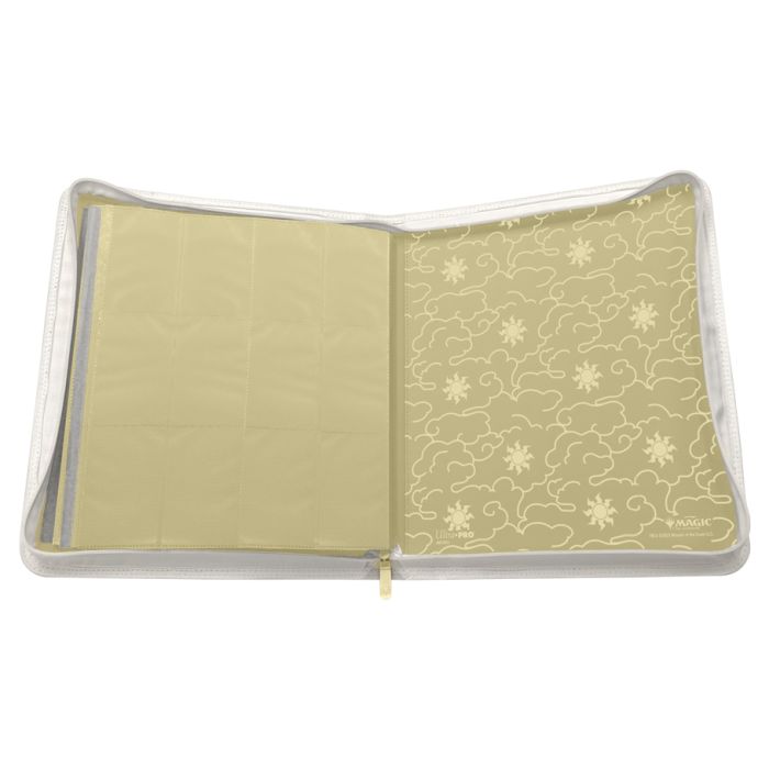 Magic The Gathering: Mana 8 - Plains 12-Pocket Zip Pro-Binder