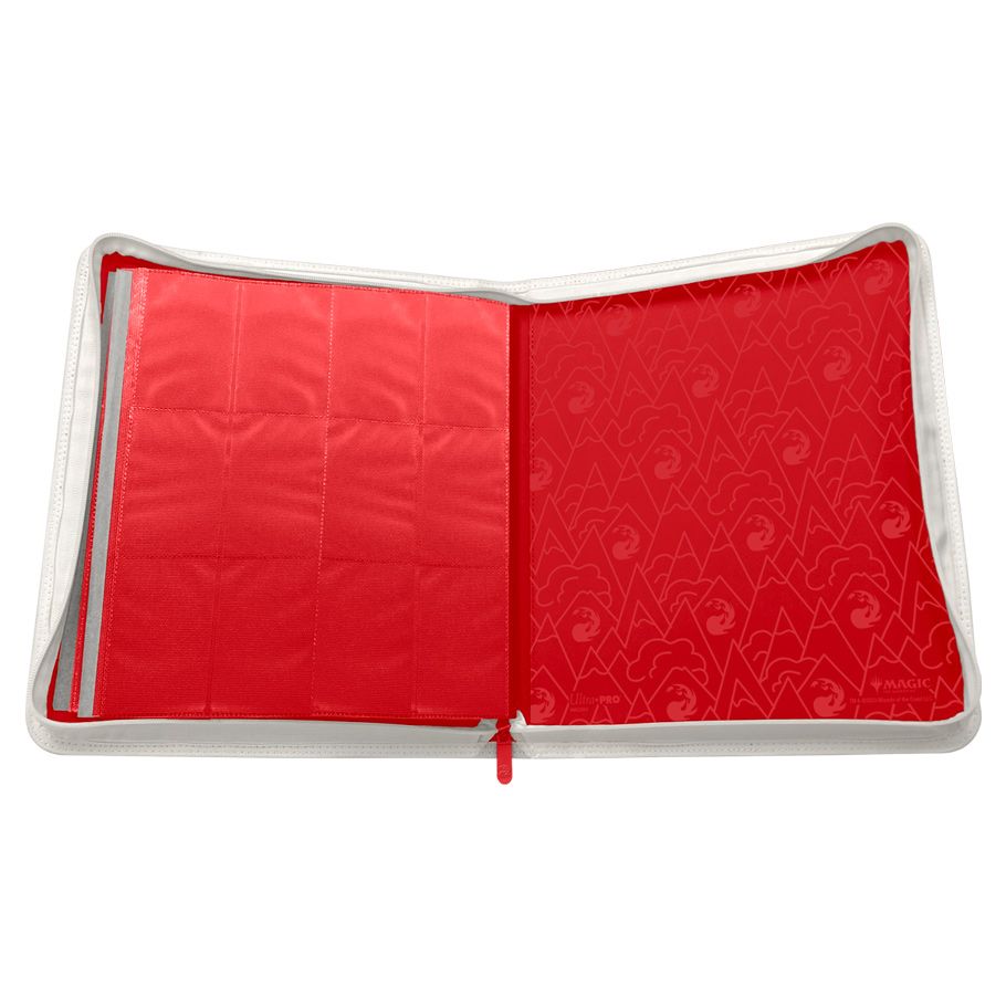 Magic The Gathering: Mana 8 - Mountain 12-Pocket Zip Pro-Binder