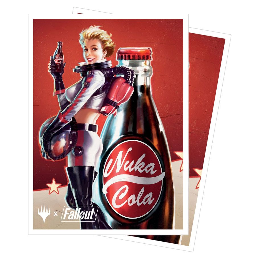 Magic The Gathering: Universes Beyond - Fallout: Nuka-Cola Pinup 105ct Apex Deck Protector Sleeves