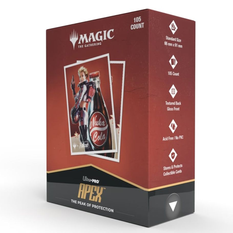 Magic The Gathering: Universes Beyond - Fallout: Nuka-Cola Pinup 105ct Apex Deck Protector Sleeves