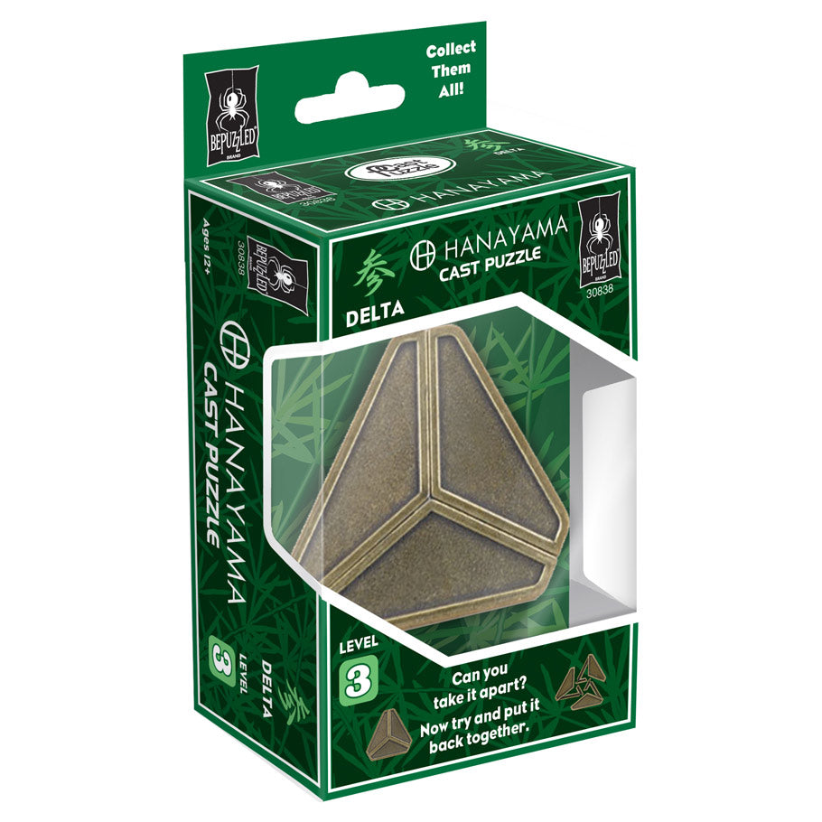 Hanayama Level 3 Puzzle: Delta