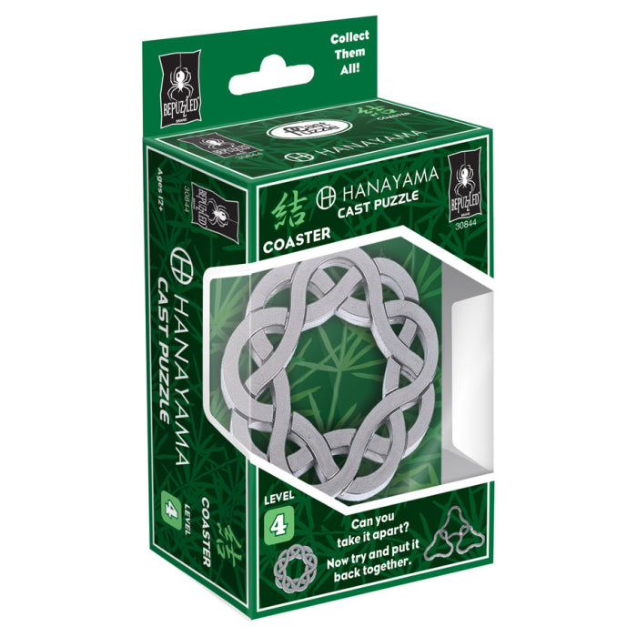 Hanayama Level 4 Puzzle: Coaster