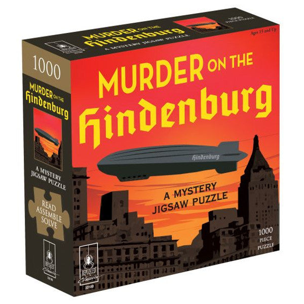 Murder on the Hindenburg: A 1000pc Mystery Jigsaw Puzzle