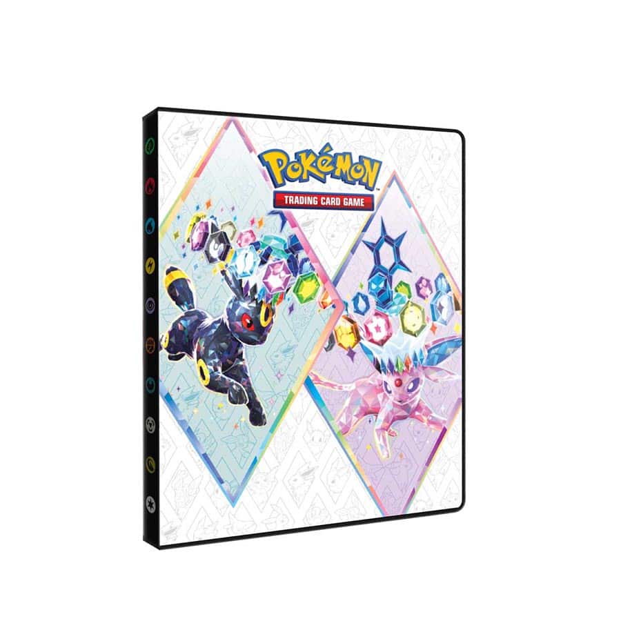 Pokemon TCG: Scarlet & Violet 8.5 - Prismatic Evolutions 4-Pocket Port Pokemon TCG: Scarlet & Violet 8.5 - Prismatic Evolutions 4-Pocket Port