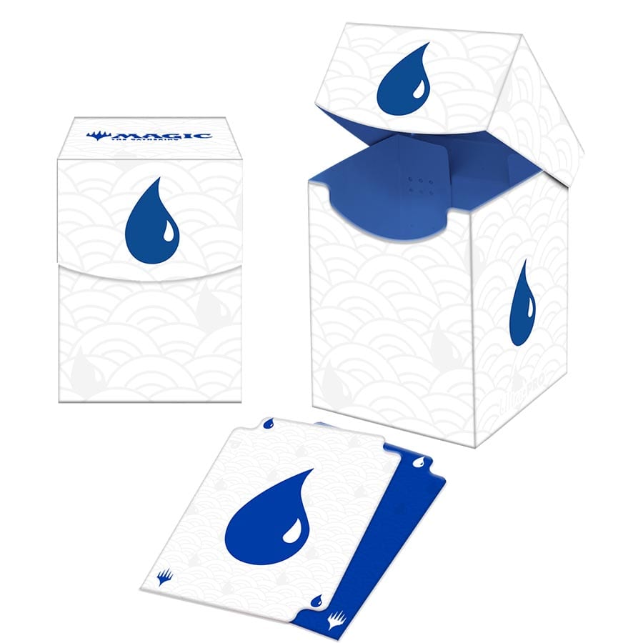 Magic The Gathering: Mana 8 - Island 100+ Deck Box