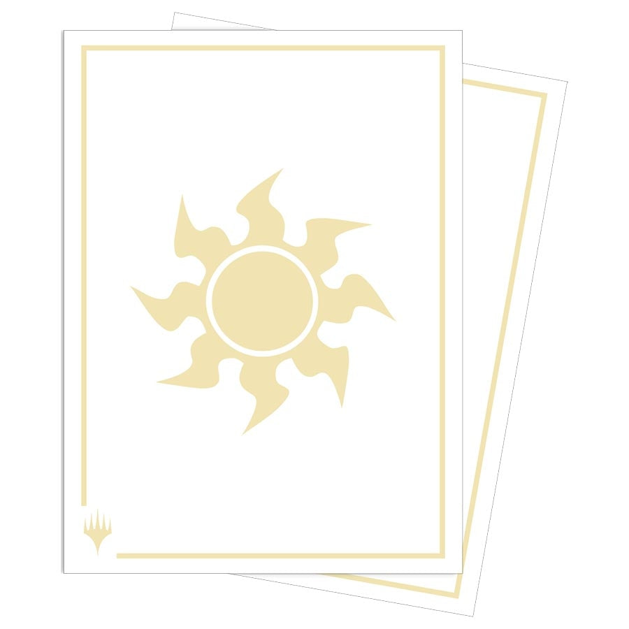 Magic The Gathering: Mana 8 - Plains 105ct Apex Deck Protector Sleeves