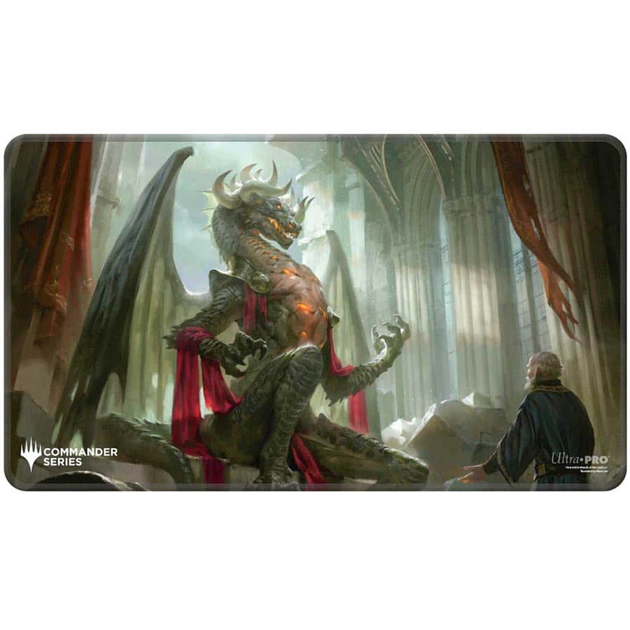 Magic The Gathering: Commander Series - Korvold Stitched Edge Playmat