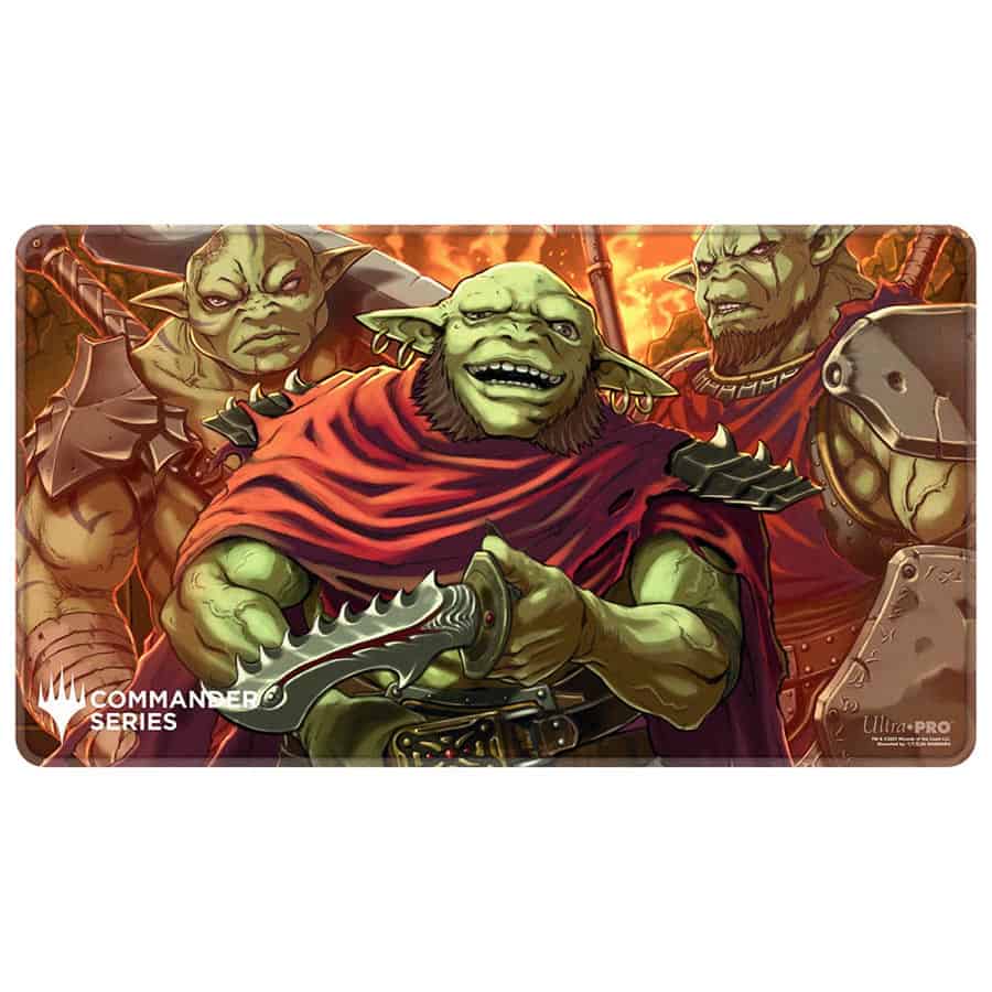 Magic The Gathering: Commander Series 6 (Fan Vote 1)- Krenko Stitched Edge Playmat
