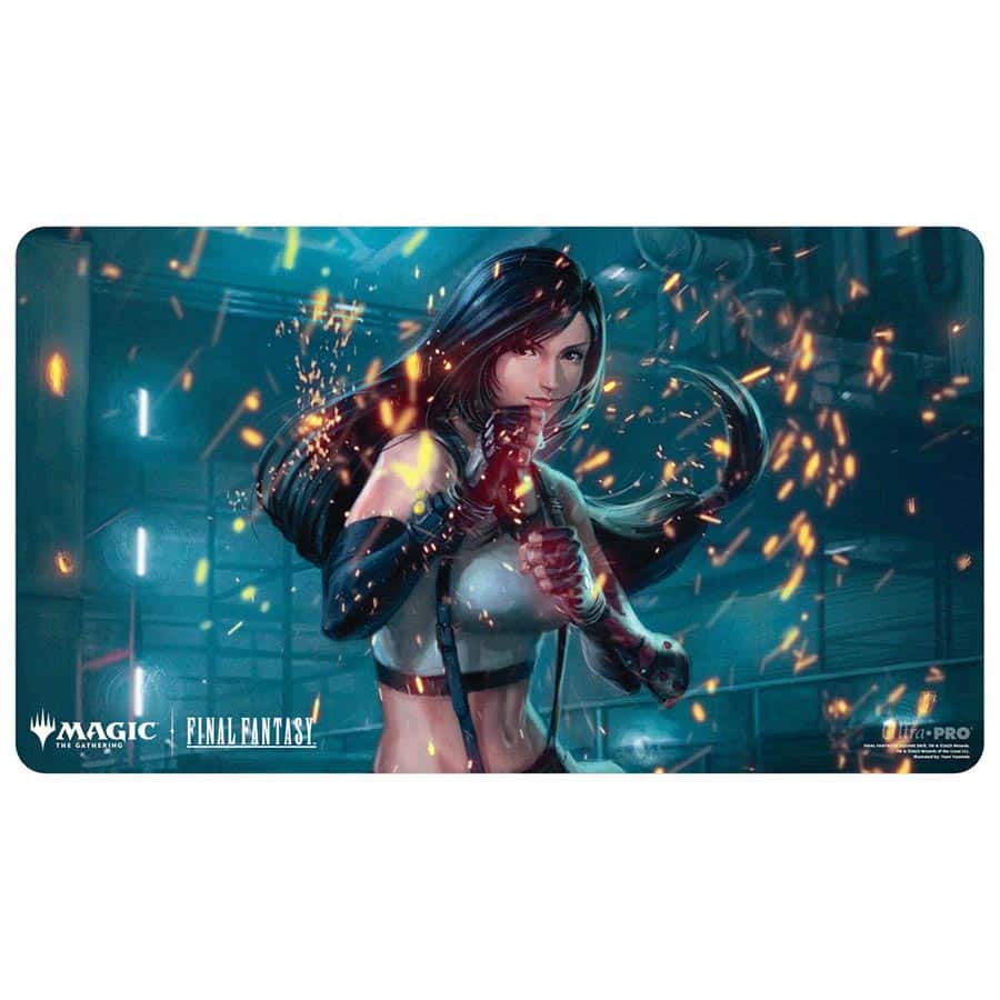 Magic The Gathering: Universes Beyond - Final Fantasy: Tifa, Martial Artist Playmat