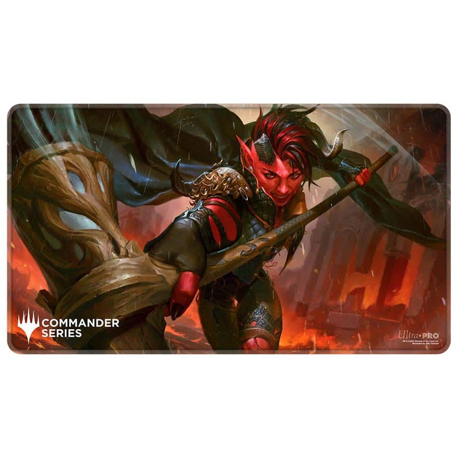 Magic The Gathering: Commander Series - Karlach Stitched Edge Playmat