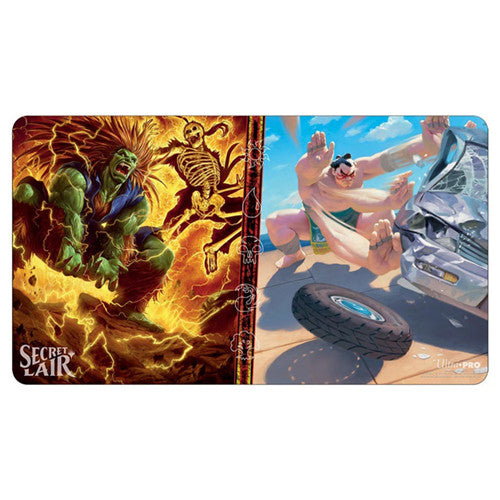 Magic the Gathering: Secret Lair x Street Fighter - Blanka & E. Honda Playmat
