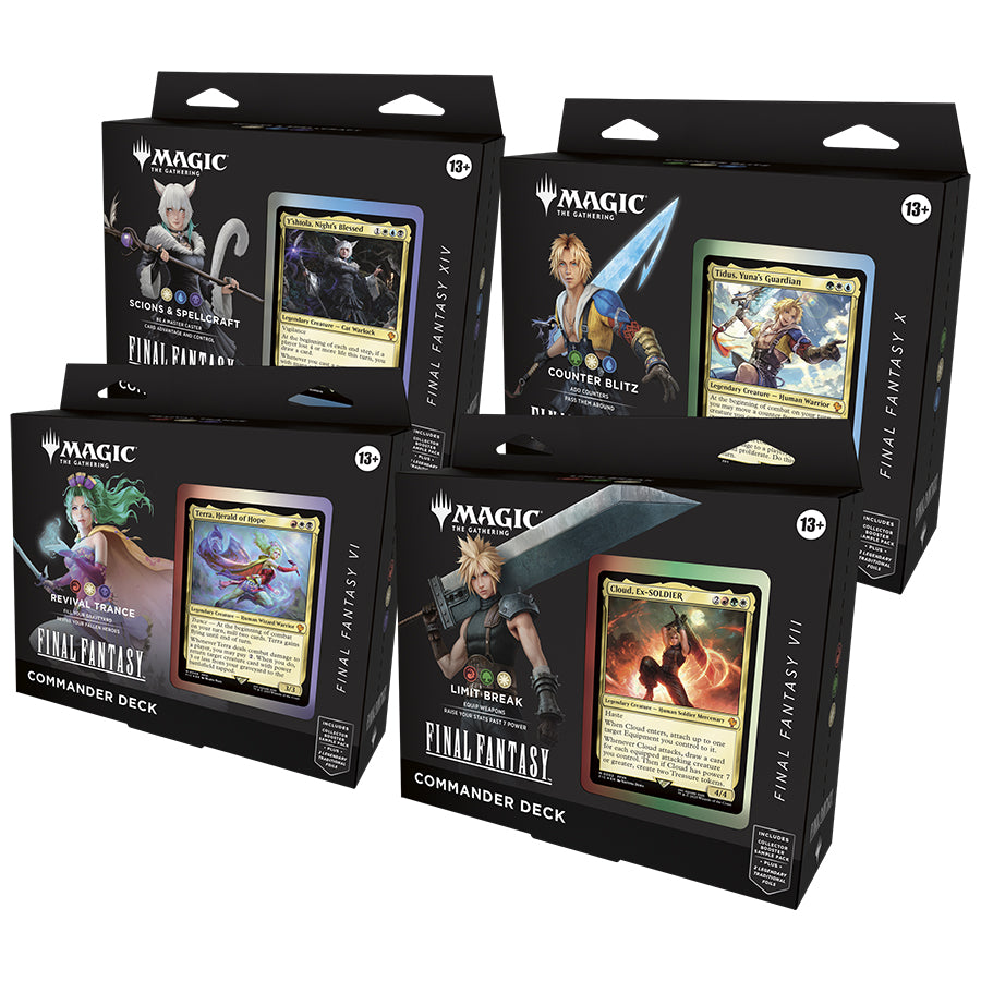 Magic The Gathering: Final Fantasy - Commander Decks