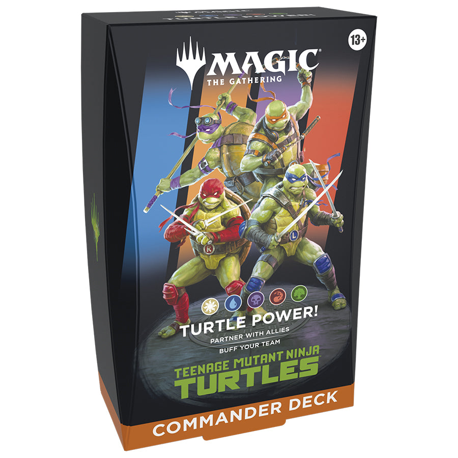 Magic the Gathering: Universes Beyond: Teenage Mutant Ninja Turtles Commander Deck (Pre-Order Expected Release: 03/06/2026)