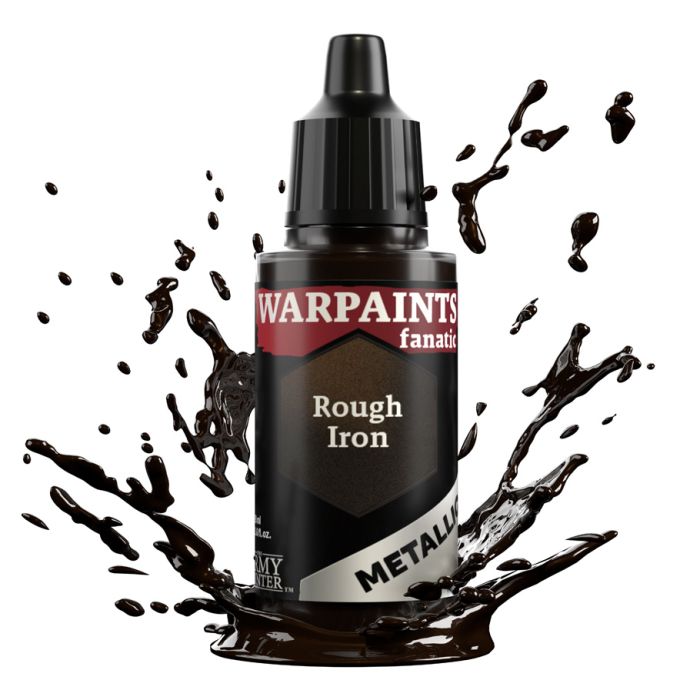 Warpaints Fanatic Metallic: Rough Iron 18ml (Pre-Order Restock)