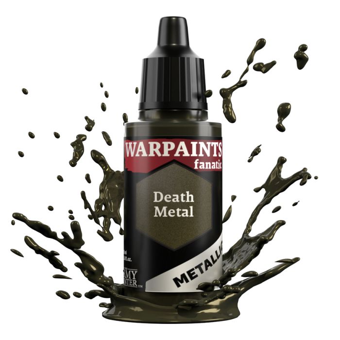 Warpaints Fanatic Metallic: Death Metal 18ml (Pre-Order Restock)