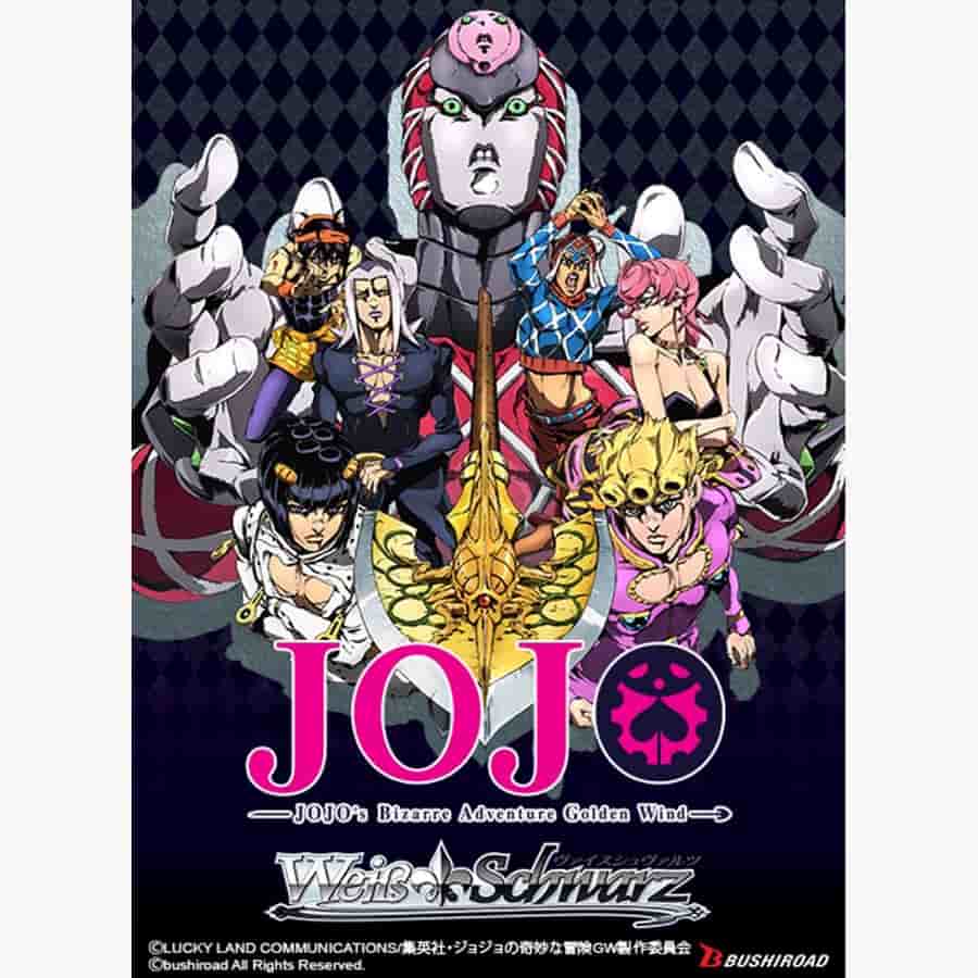 Weiss Schwarz: Booster Box: Jojo's Bizarre Adventure: Golden Wind (Reprint) (20 Packs) Weiss Schwarz: Booster Box: Jojo's Bizarre Adventure: Golden Wind (Reprint) (20 Packs)
