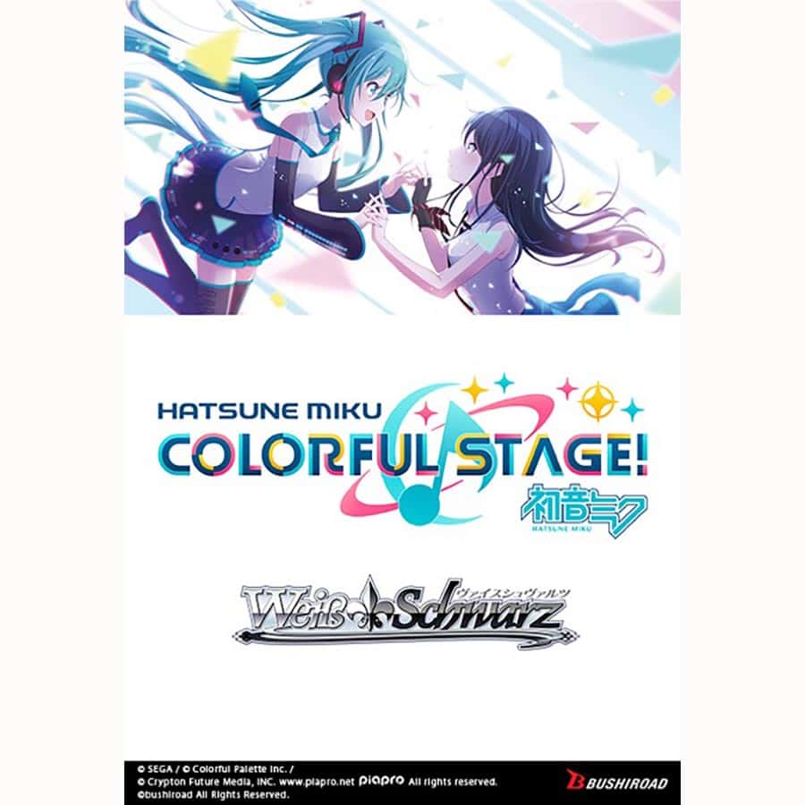 Weiss Schwarz TCG: Hatsune Miku Colorful Stage! Booster (Pre-Order Expected Release 06/27/2025)