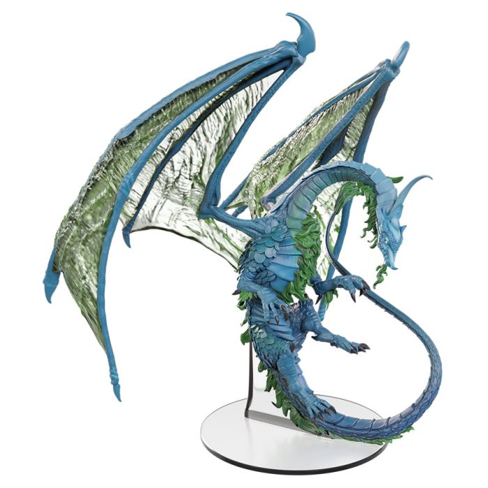 Dungeons & Dragons: Icons of the Realms - Adult Moonstone Dragon Premium Miniature (Pre-Order)