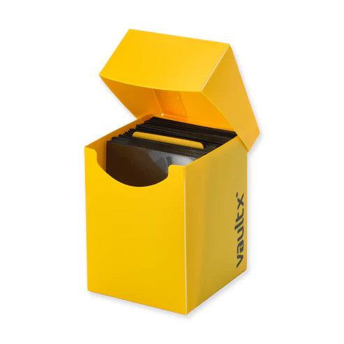 Large Yellow 100+ Deck Box with 150 sleeves