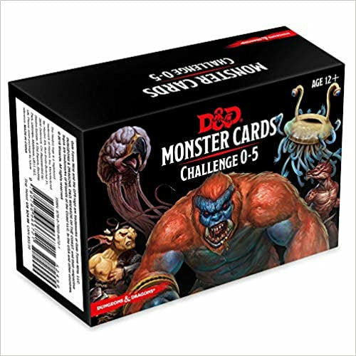 Dungeons and Dragons: Monster Cards - Challenge Deck 0-5