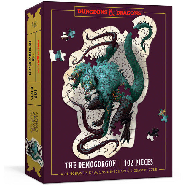 Dungeons & Dragons: Mini Demogorgon Shaped  102pc Puzzle
