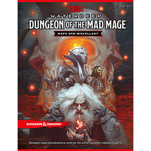 Dungeons and Dragons 5E: Waterdeep Dungeon of the Mad Mage Maps and Miscellany