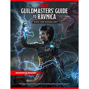 Dungeons and Dragons 5E: Guildmaster's Guide to Ravnica Maps and Miscellany