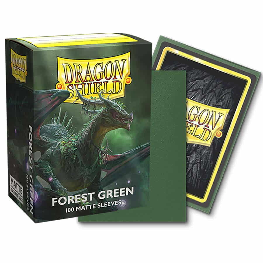 Dragon Shield - Japanese Size Matte Sleeves (60 ct.) - Forest