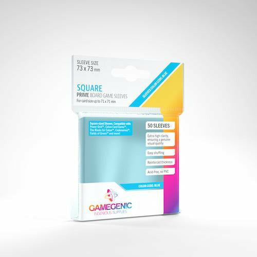 Gamegenic: Square 50ct Prime Sleeves 73 X 73mm
