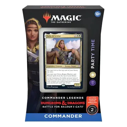 Magic The Gathering: Commander Legends: Battle for Baldur's Gate: Commander Deck Case