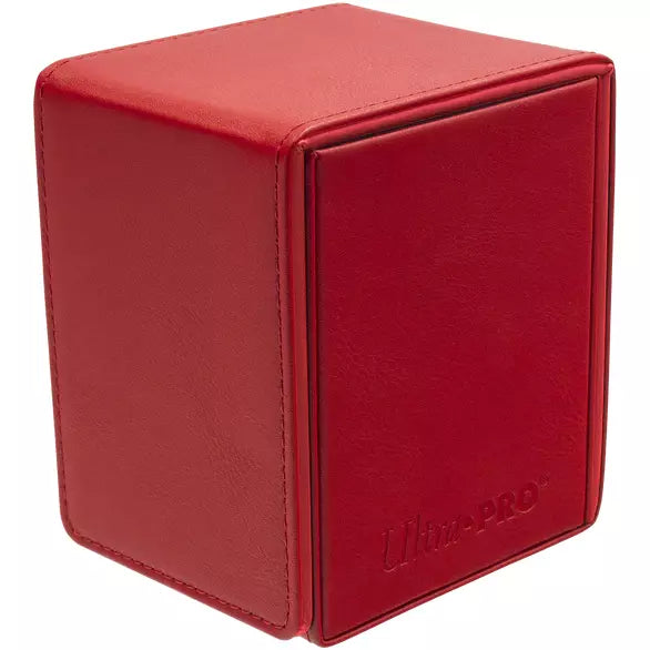 Vivid Red Alcove Flip Deck Box