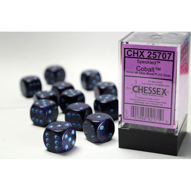 Chessex Speckled Cobalt Six-Sided 16mm Dice