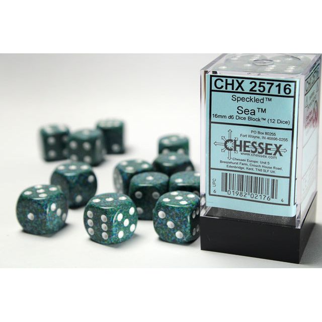 Chessex Speckled Sea Six-Sided 16mm Dice