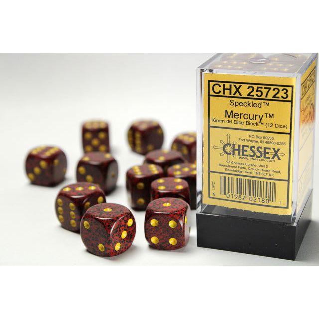 Chessex Speckled Mercury Six-Sided 16mm Dice