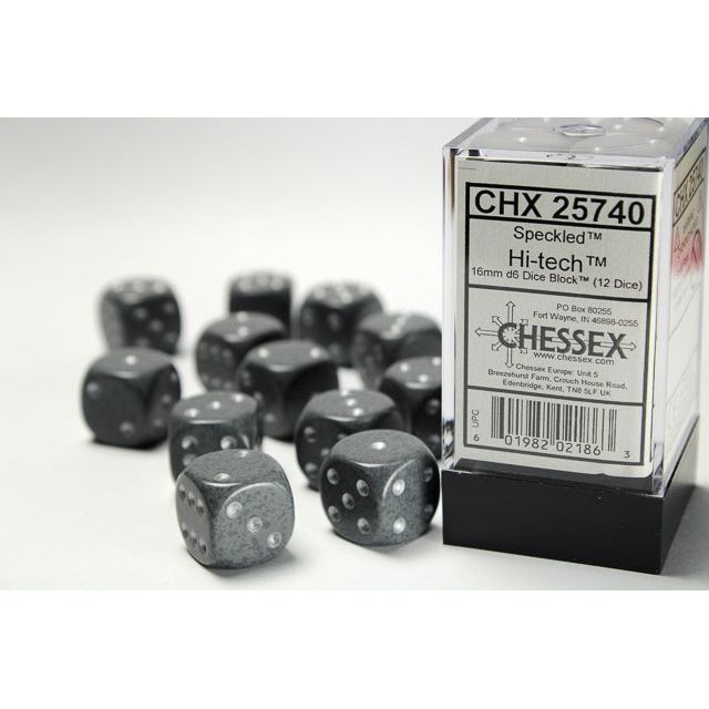 Chessex Speckled Hi-Tech Six-Sided 16mm Dice