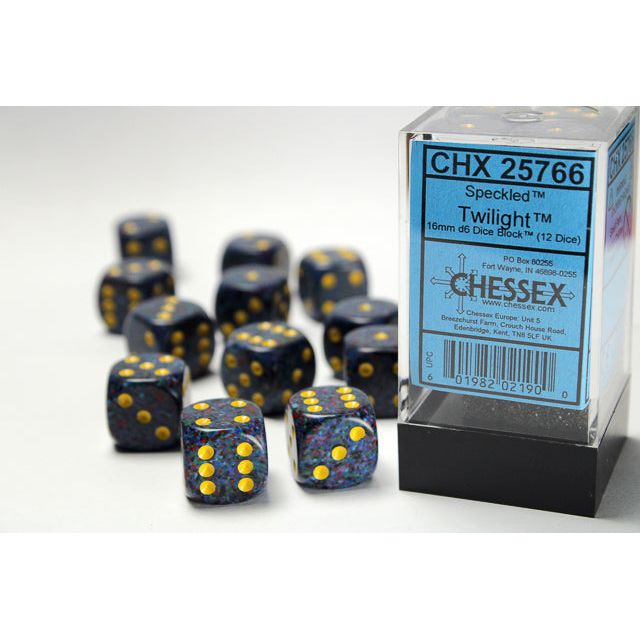 Chessex Speckled Twilight Six-Sided 16mm Dice