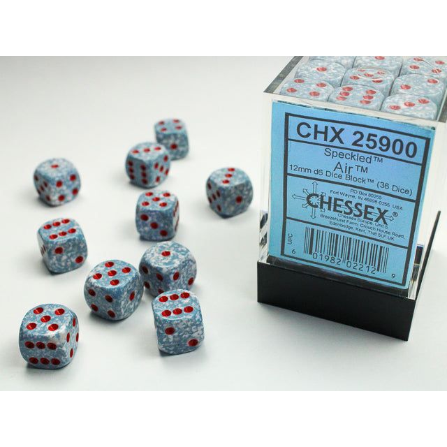 Chessex Speckled Small Air Six-Sided 12mm Dice