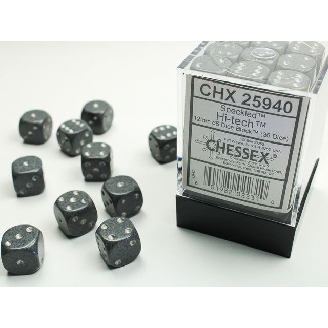 Chessex Speckled Small Hi-Tech Six-Sided 12mm Dice