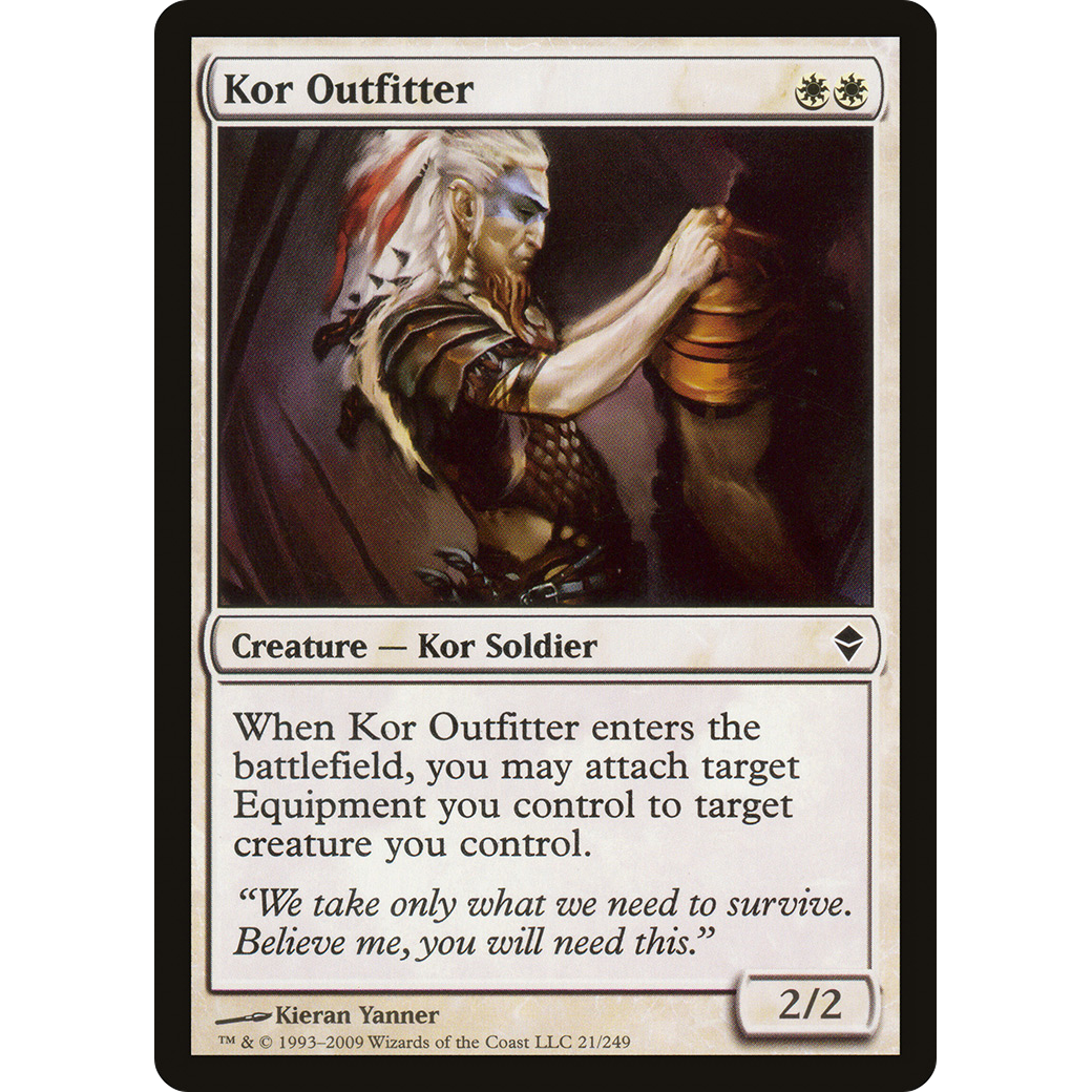Kor Outfitter (ZEN-021) - Zendikar Foil