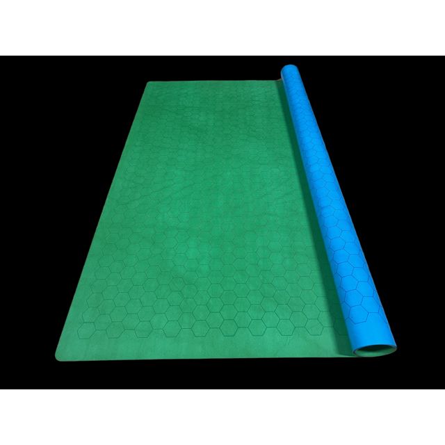 Megamat: Reversible 1" Blue/Green Hexes
