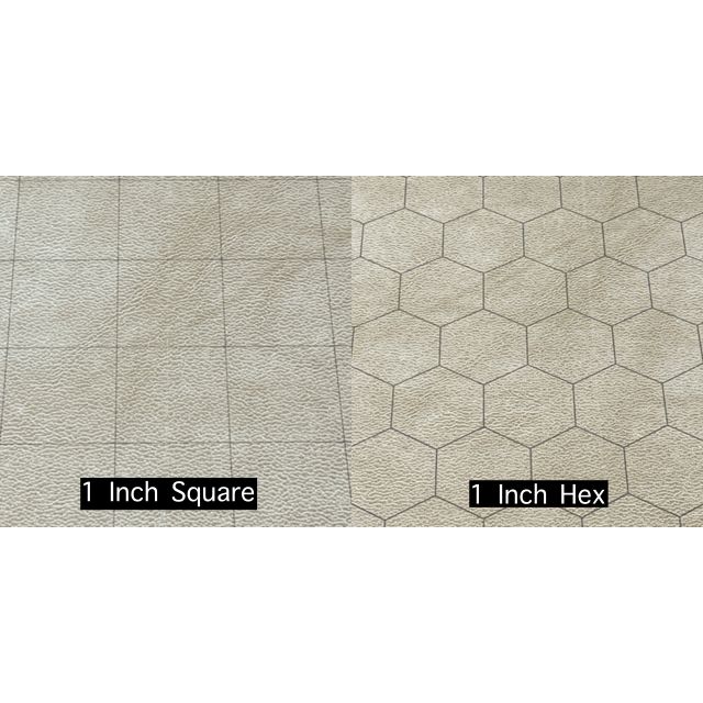 Megamat: Reversible 1" Squares & Hexes