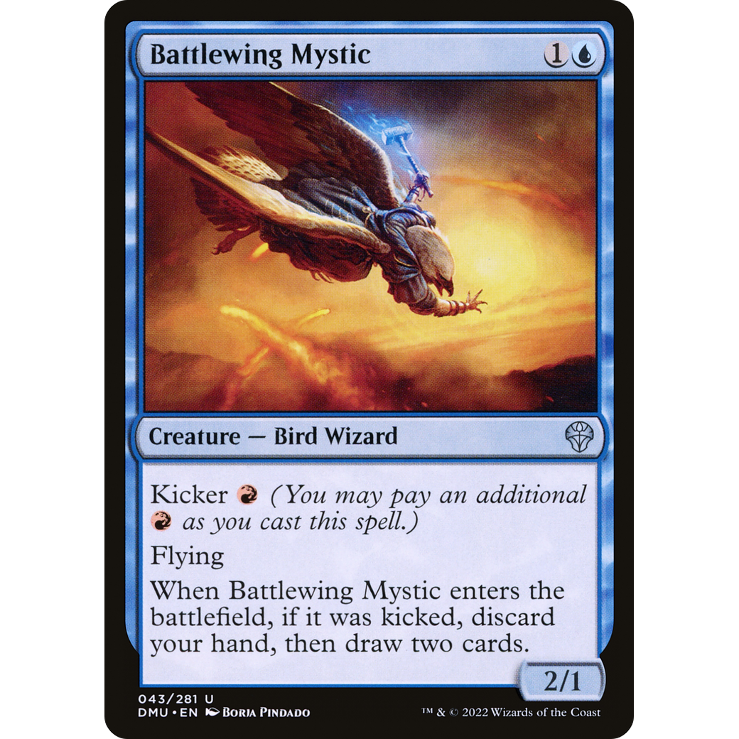 Battlewing Mystic (DMU-043) - Dominaria United Foil