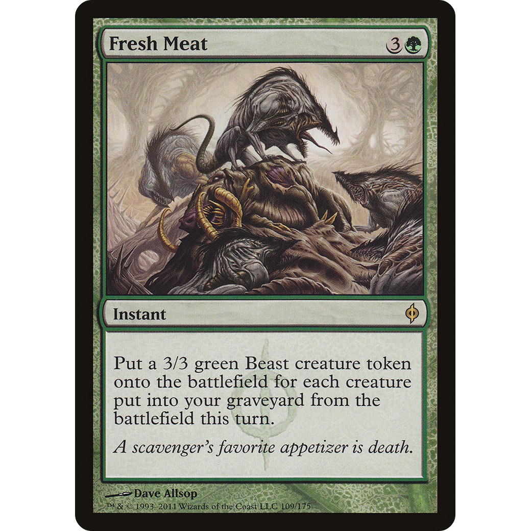 Fresh Meat (NPH-109) - New Phyrexia Foil