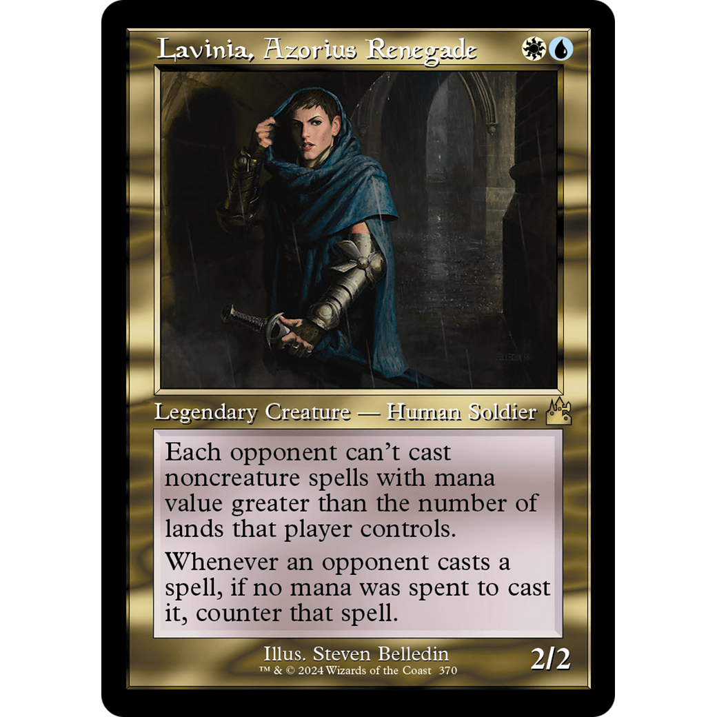 Lavinia, Azorius Renegade (RVR-370) - Ravnica Remastered Foil